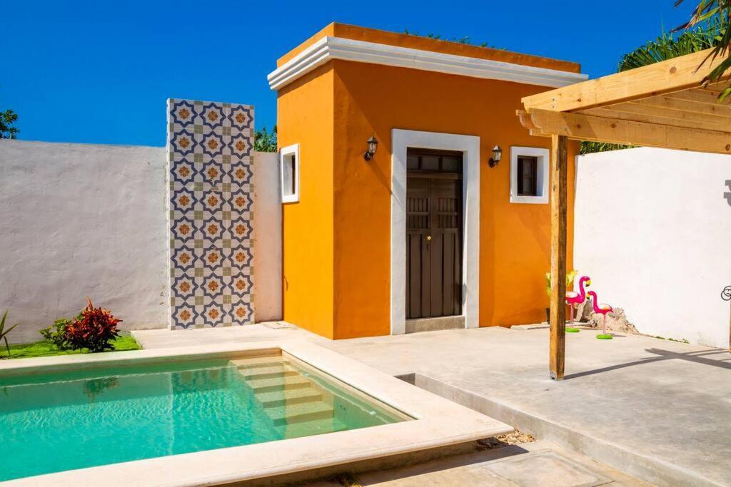 Casa Flamingos Altabi Villa Mérida Buitenkant foto