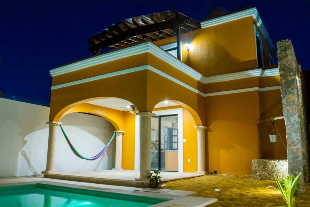 Casa Flamingos Altabi Villa Mérida Buitenkant foto