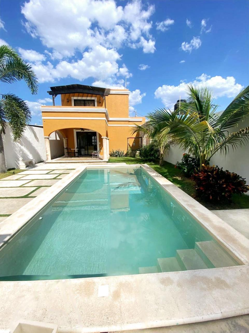 Casa Flamingos Altabi Villa Mérida Buitenkant foto