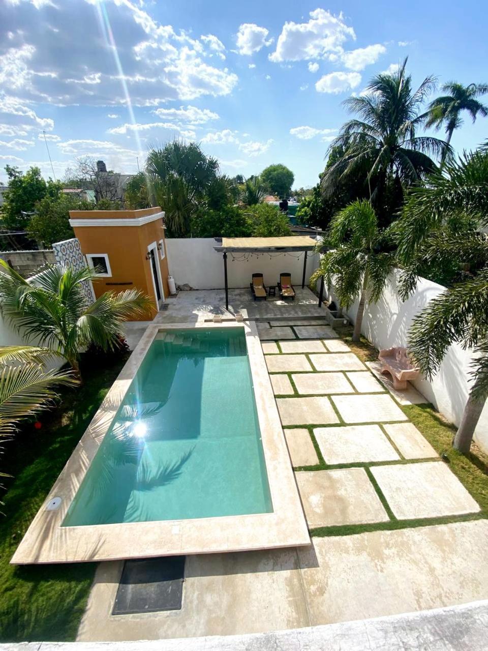 Casa Flamingos Altabi Villa Mérida Buitenkant foto