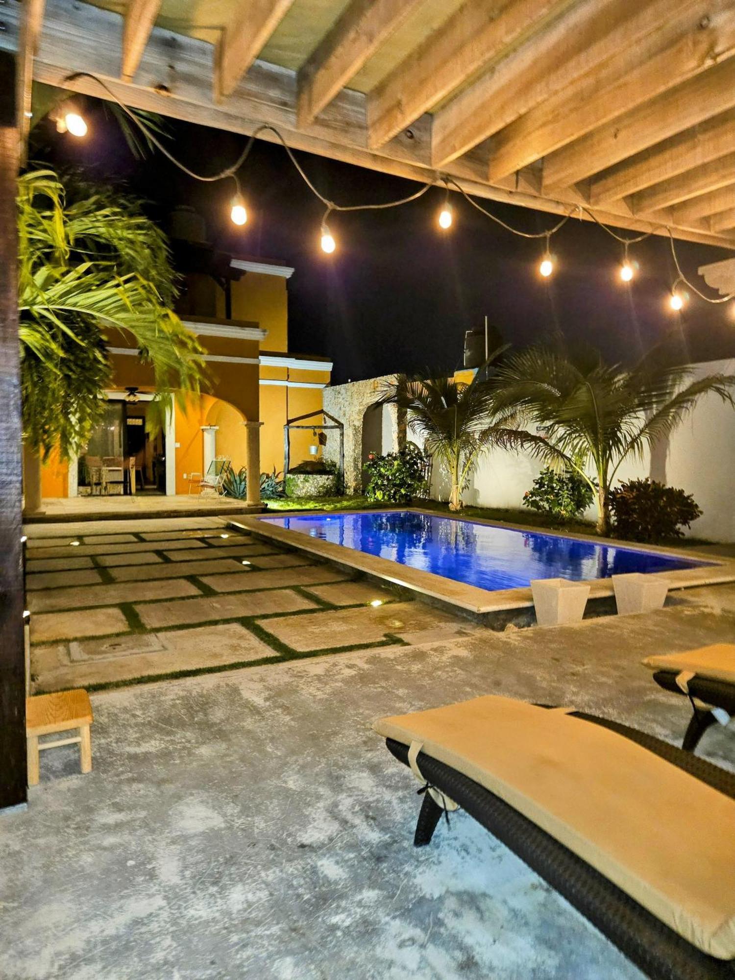 Casa Flamingos Altabi Villa Mérida Buitenkant foto